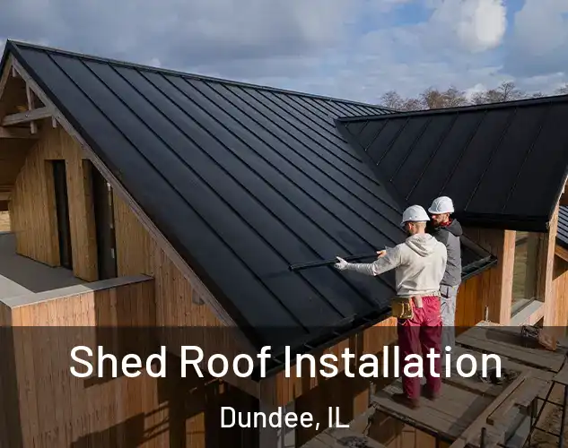  Shed Roof Installation Dundee, IL